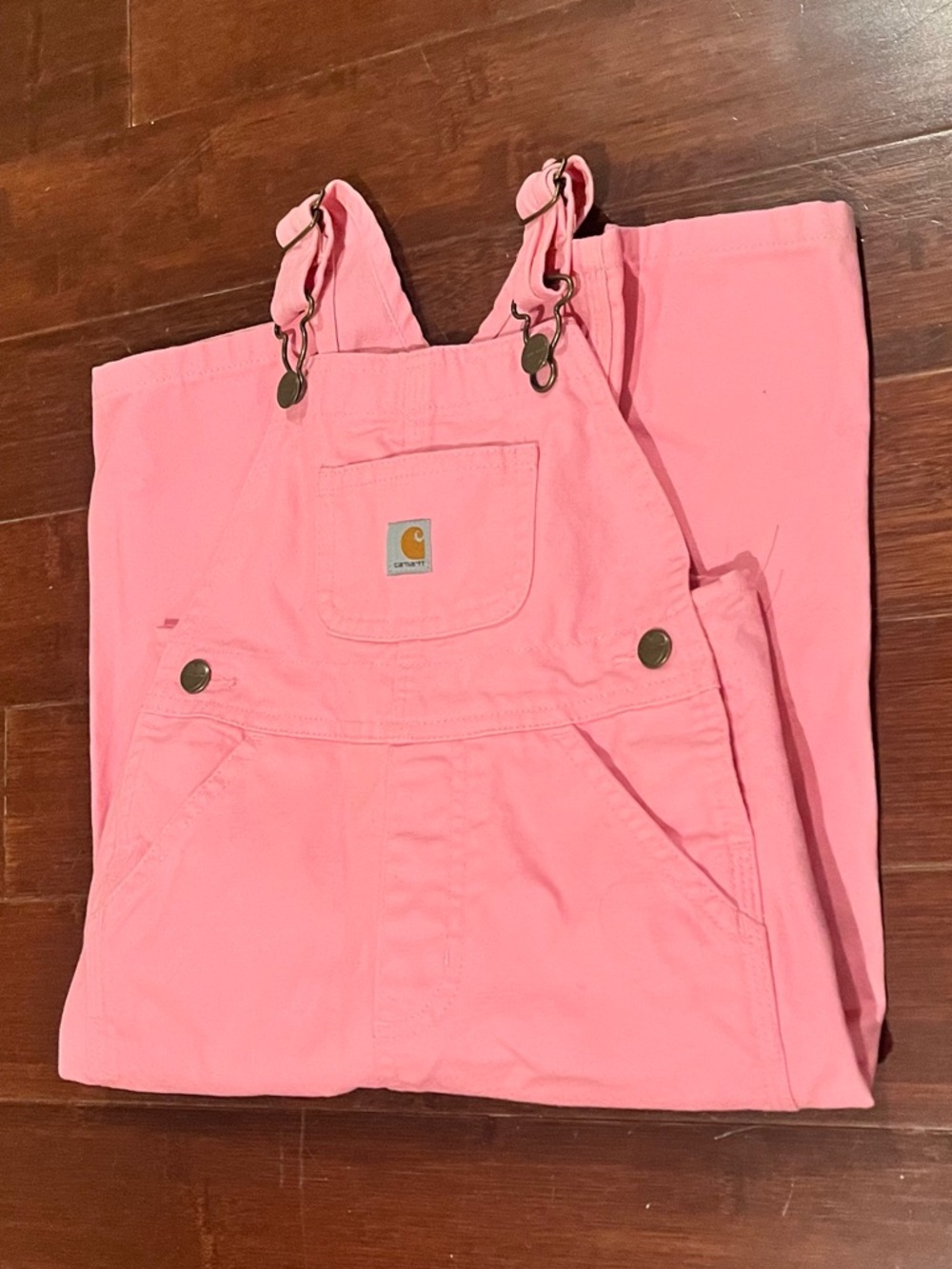 Carhartt Pink Cotton Bib Overalls